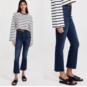 Mother Jeans women's The Hustler Ankle Fray jeans Home Movies size 24